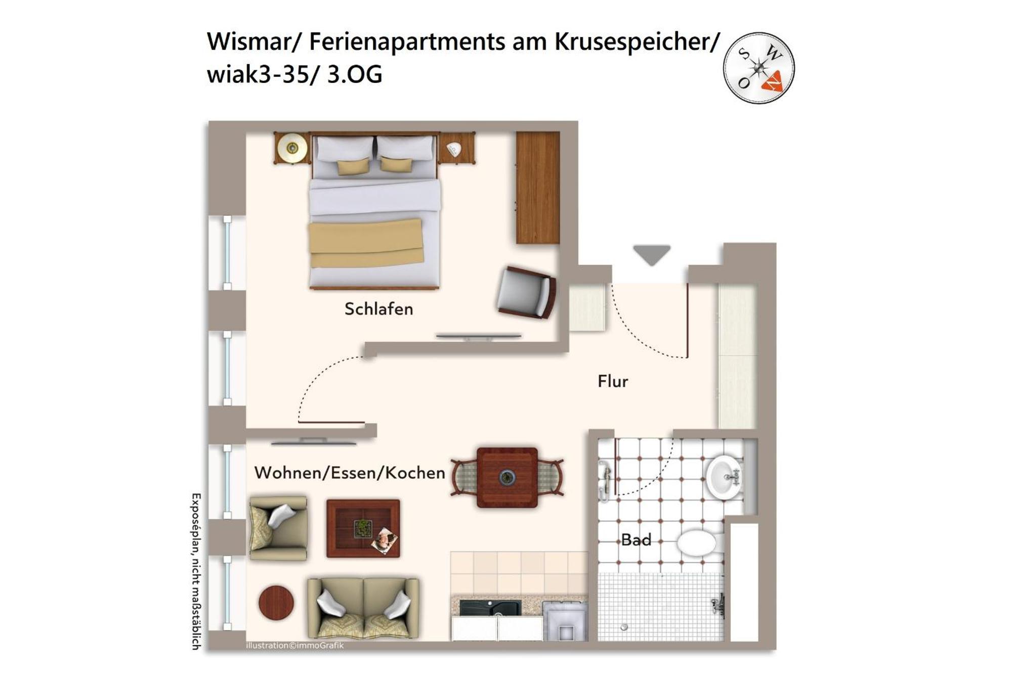 Ferienapartments am Krusespeicher Ferienapartments am Krusespeicher 3-35 Wißmar Exterior foto